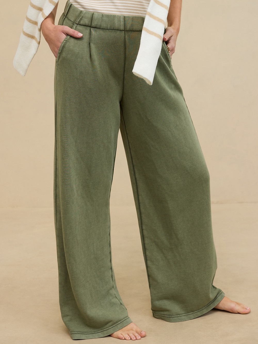 Aerie | new heights trowser sweatpant | size small regular EUC